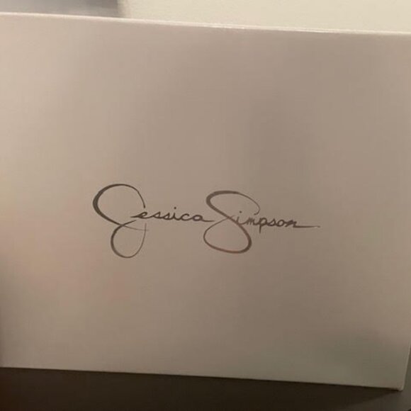 Jessica Simpson tan and neon coral stilettos - Picture 2 of 12